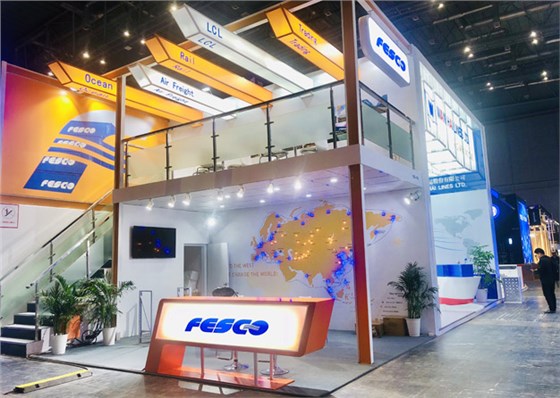 FESCO進(jìn)博會展臺