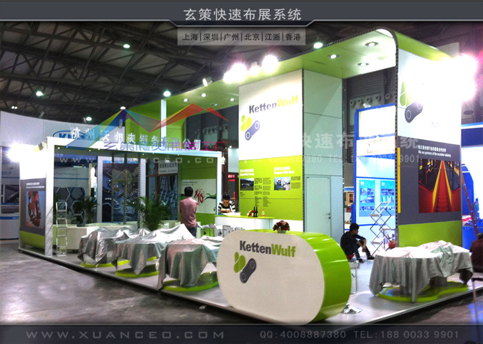 模塊展臺案例現場效果圖 模塊展臺案例現場效果圖