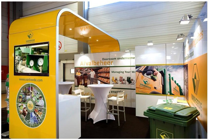 展臺局部細節圖