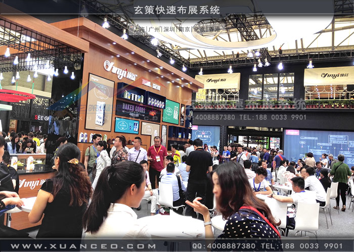 頂益食品展臺搭建一樓洽談 頂益食品展臺搭建一樓洽談