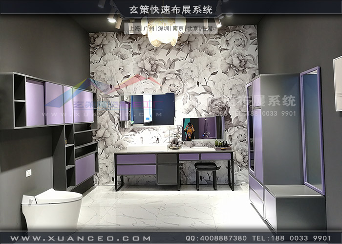 衛浴展-四季沐歌展臺產品展示區