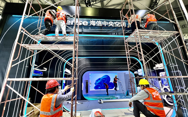 展臺搭建中的細節(jié)