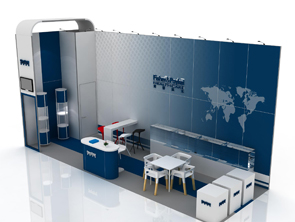 27平米環保模塊展臺