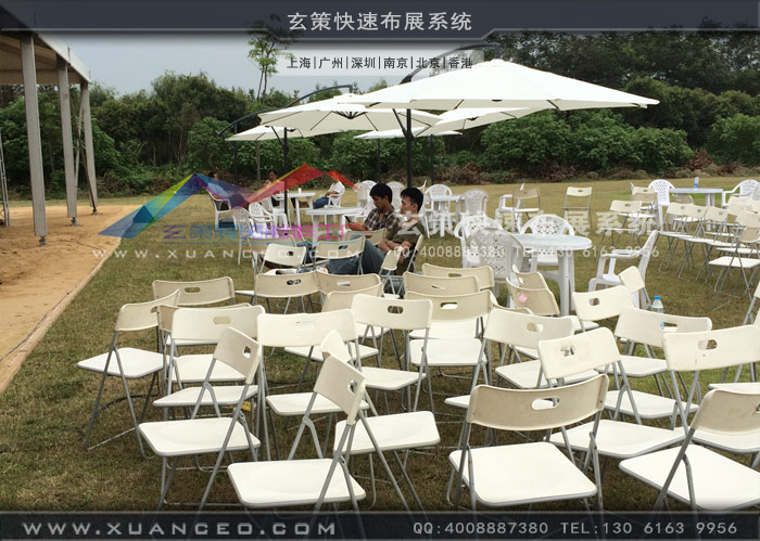 馬克華菲新品訂貨會戶外觀眾坐席區布置 馬克華菲新品訂貨會戶外觀眾坐席區布置