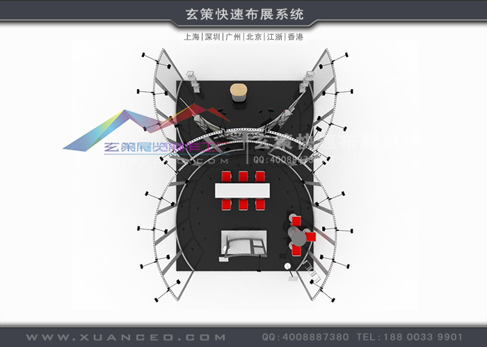 模塊環(huán)保展臺(tái):XC-MK-103