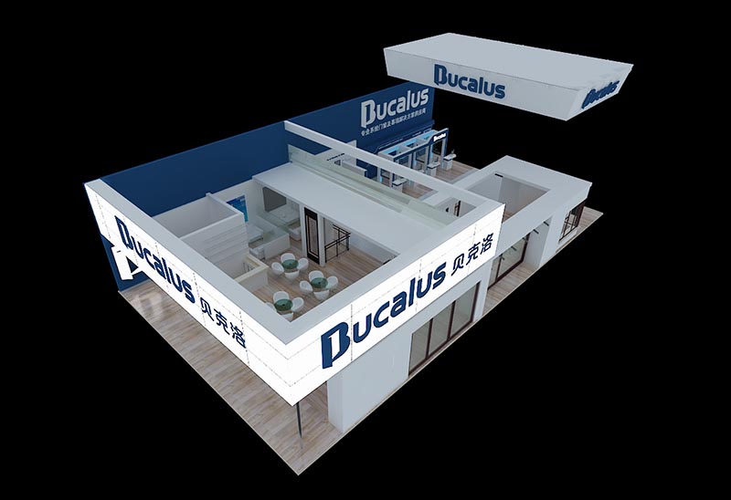 門窗系統展-貝克洛展臺搭建(350㎡)